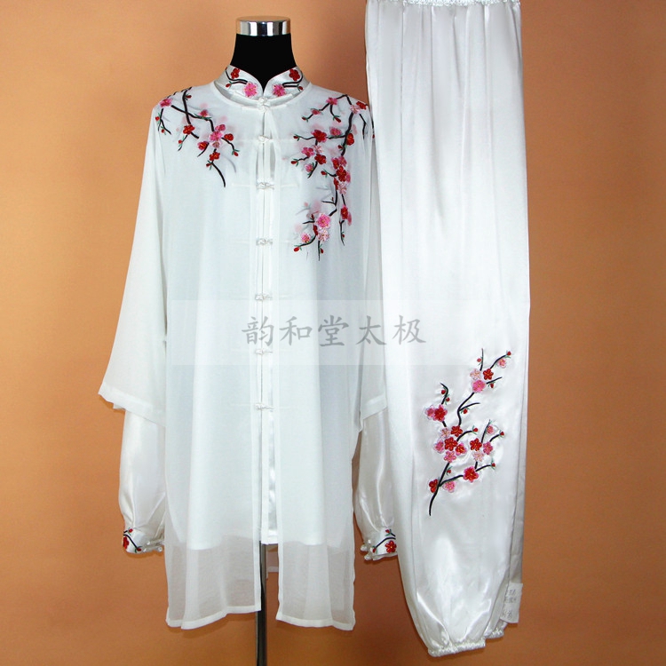 Фотография Embroidery shoulder plum Taijiquan martial arts clothing wear clothes and costumes veil