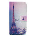 Imagery Printing Card Slot Leather Cover Stand For LG G2 Mini D620 D618 Flip Leather Case