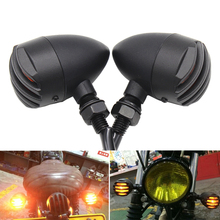 Motorcycle Turn Signal Lights flashers indicators for Harley honda yamaha kawasaki suzuki ducati Bobber Chopper Cafe Cruiser