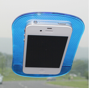 New 1pc free shipping Car Magic Grip Sticky Pad Anti Slide Dash Cell Phone Holder Non