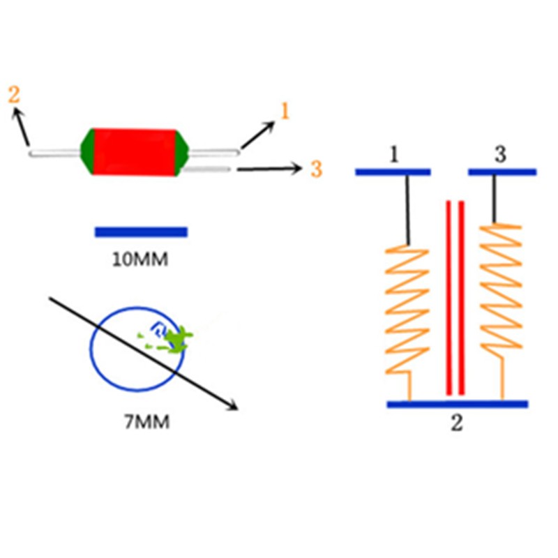 10pcs Trigger Coil transformer Flashtube flash tube Xenon High voltage