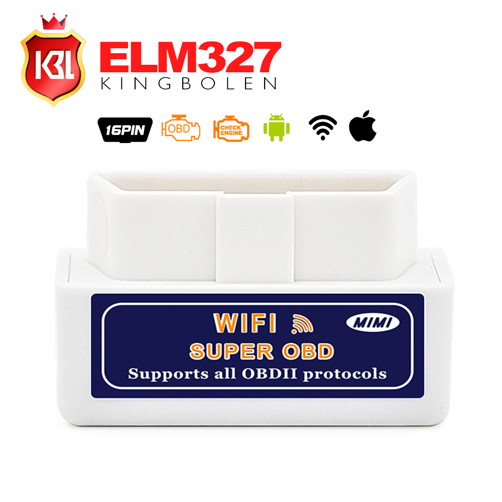+  ELM 327 Wifi V1.5 OBDII / OBD2     Android  IOS  ELM327  wi-fi  OBD II