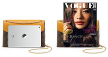 Luis Vintage Bag Women PU Chain Package Neverfull Small Bag Bolsos Luis Button One Shoulder Messenger