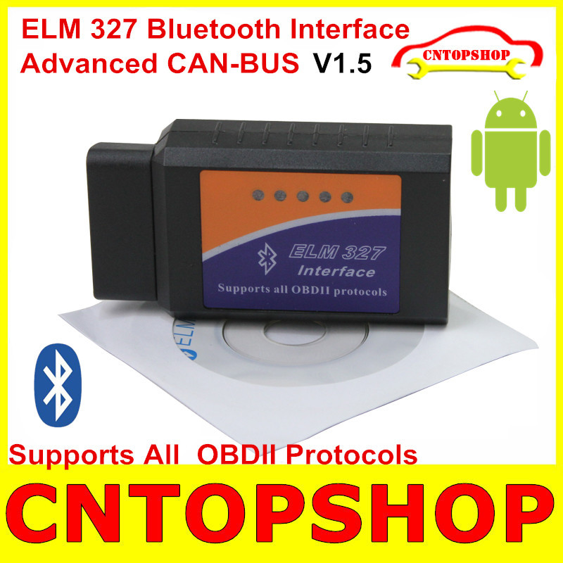 2014   elm 327 bluetooth v1.5 obdii obd2    can-bus bluetooth elm327   android torque
