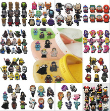 Adventure time Minions super man south park Mickey shoe buckle shoe charms shoe accessories for Bands,Fit croc JIBZ kids Gift