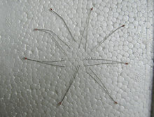 Free Shipping ! 20 Pcs / lot 100K ohm 1% NTC 3950 Thermistors for 3D Printer Reprap Mendel Hot bed 1.2mm Dia , High quality