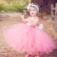 Beautiful Infant Princess Girl Fashion Dress Baby Flower Girl Dresses For Weddings 1 Year Birthday Dress Vestidos Infantil Festa
