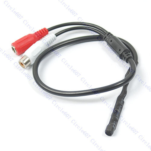 Wholesale MIC AUDIO MICROPHONE FOR SECURITY CCTV CAM CAMERA Free Shipping