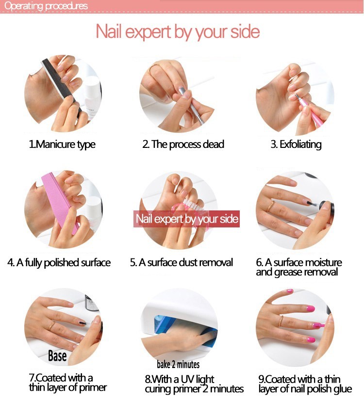 nail artwork step