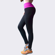 2015 New women sport running pants Gym Yoga Pants High Waist Leggings fitness sprots pants female