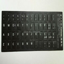 50pcs Italian Letters Alphabet Learning Keyboard Layout Sticker For Laptop Desktop Computer Keyboard 10 inch Or Above Tablet PC