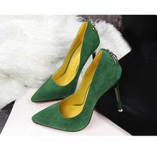 Women Pumps Brand Women Shoes High Heels Sexy Pointed Toe Red Bottom High Heels Zapatos Mujer