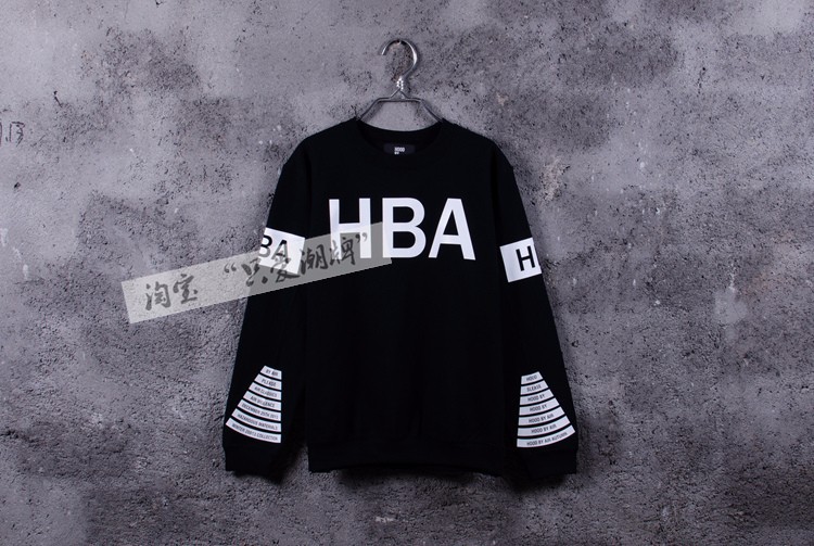 Men\'s Sweatshirt Sport suit hoodies bape moleton masculine hoodies men HBA fashion o-neck long sleeve hiphop sport sweatshirt (6)