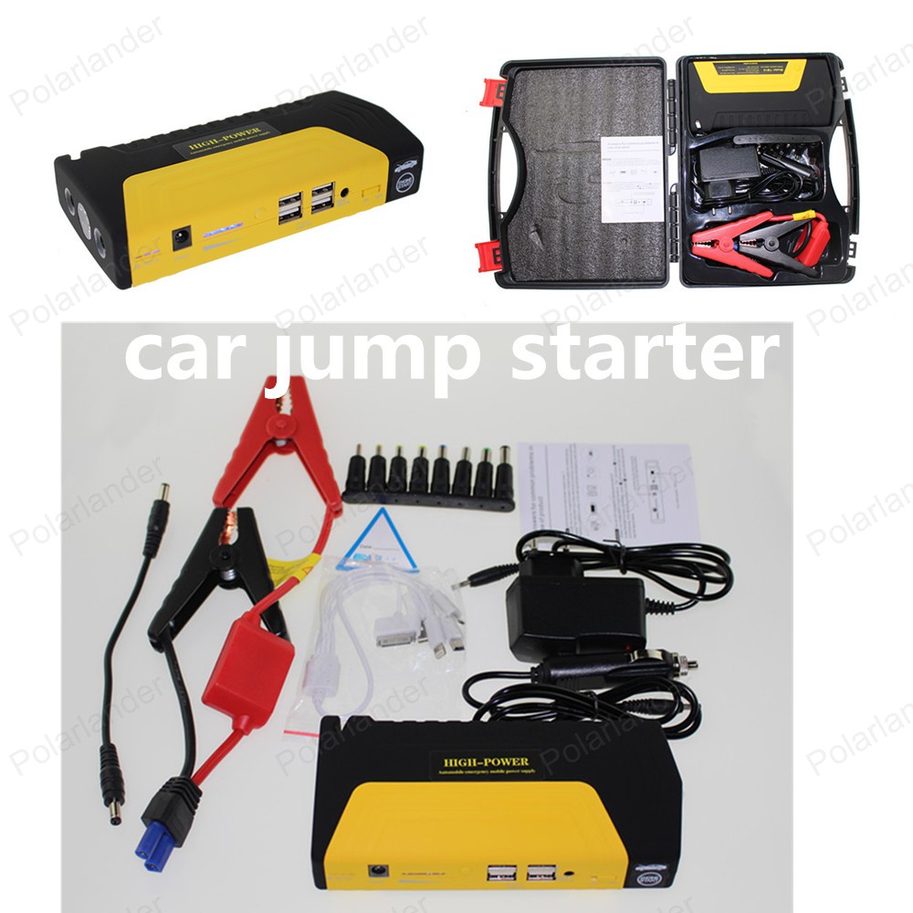 Фотография Car power bank High power Diesel Car JumpStarter Car Jump Starter Mobile Portable  USB Charge Auto emergency power
