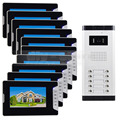 DIYSECUR Quality 7 4 Wired Apartment Video Door Phone Audio Visual Intercom Entry System IR Camera