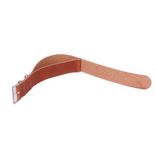 NATO Brown black PU Leather 24 mm Wholesale Fashion Watchbands Men Women Casual Watches Straps Wristwatch