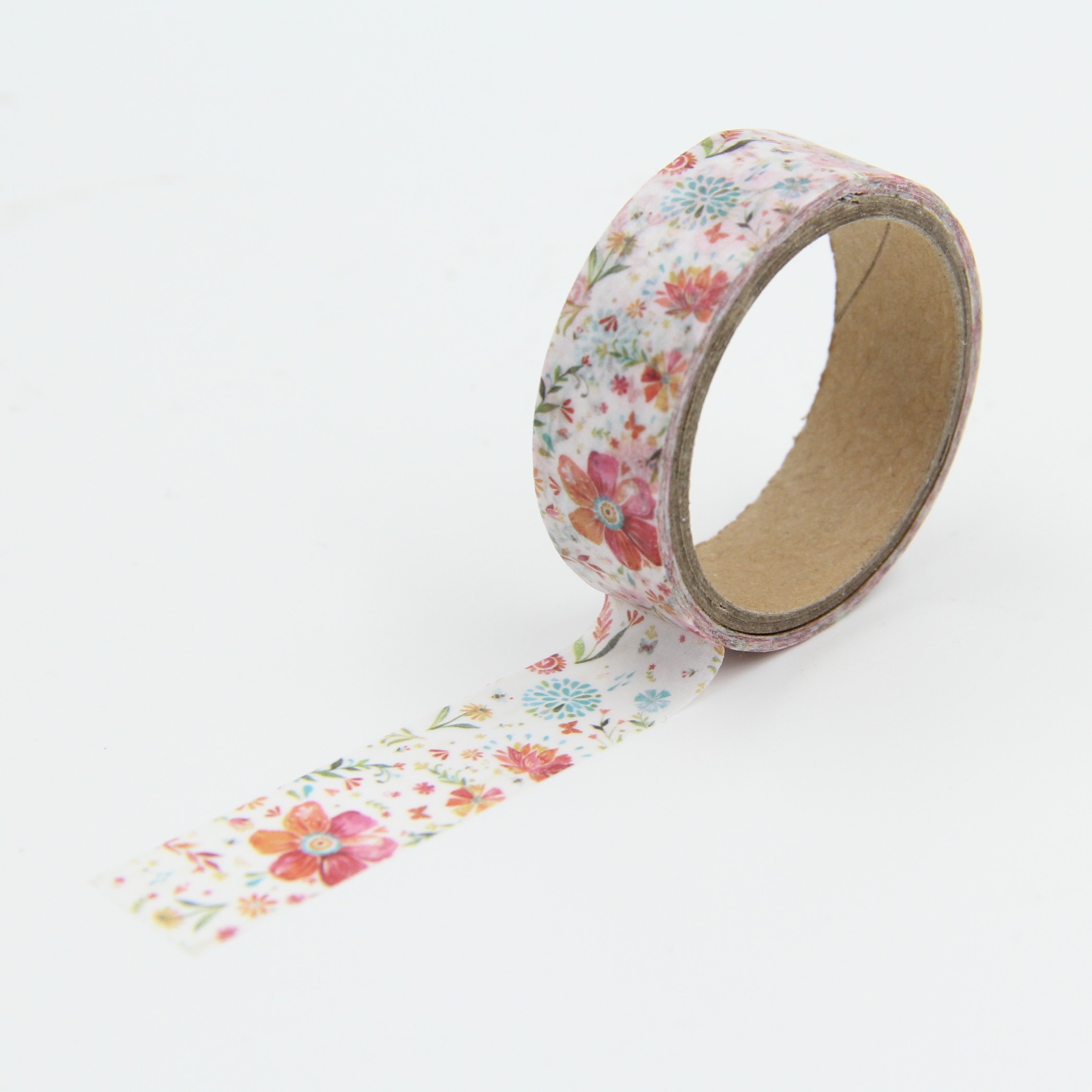 White Beautiful Retro Flower Washi Paper Masking Tapes DIY Tape Scrapbooking Sticker Decorative Stickers Party Favors