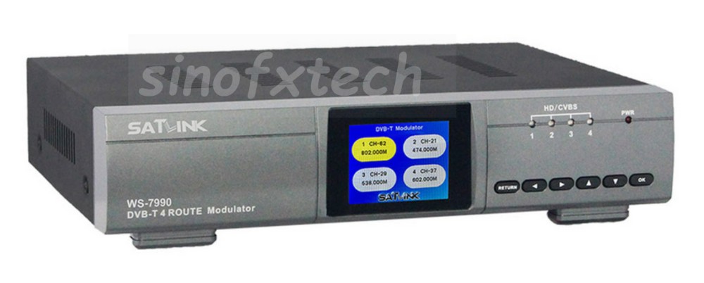 SATLINK WS-7990 DVB-T 4 ROUTER MODULATOR