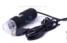 2014 New Arrival Microscope Camera 2 0MP 25 200X Measurement Software Black Handhold Measuring 8LED USB