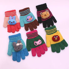 Baby Gloves 0-4 Years Warm Gloves Baby autumn and Winter Gloves Girls And Boys Fingers Infant Knitted Gloves Baby Accessories