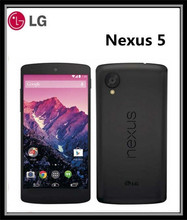 LG Nexus 5 16/32GB Original Unlocked GSM 3G&4G Android WIFI GPS 4.95” 8MP Quad-core RAM 2GB D820/D821 Mobile phone Dropshipping