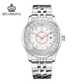 HOT ORKINA brand stainless steel quartz watch fashion business table waterproof man watches 2016 brand luxury