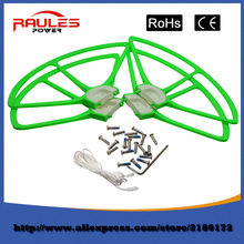 2016 hot sell For Syma X8 X8C x8W x8g 2.4G 4CH 6-axis RC quadcopter protective frame drone spare blade (1 sets of 4 green)