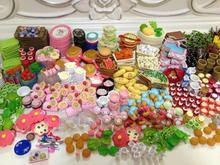 60 unids/lote re-mento 1/12 Mini vajilla comida tauromaquia y fotografía preciosa casa de muñecas comida bebida Megahouse para Barbie muñeca BJD juguetes del juego casa