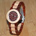 BEWELL Wood Watch Women Watches Adjustable Band Wood Strap vrouwen horloges Ladies Watch Wood Watch New