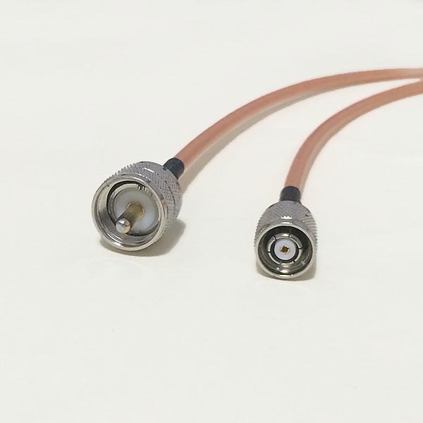 High quality UHF Male Plug Connector Switch RP TNC Male Plug Connector RG142 50CM 20 Adapter