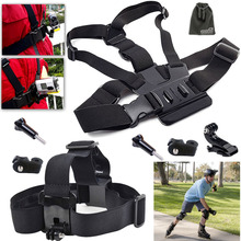 DreaPark Head&Chest Belt Strap Mount Accessories Bundle for Sony Sprots Cam HDR-AS30V/HDR-AS100V/HDR-AZ1 Mini Free Shipping