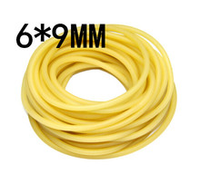 (5M without joint) 6x9mm Natural Latex Rubber Band Bungee Accessory for Outdoor Hunting Slingshot Catapult Elastic Parts #6090
