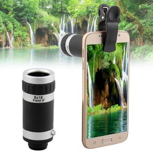 Universal 8X Optical Zoom Telescope Camera Mobile Phone Lens for Nokia lumia 520 630 525 640 640xl 930 1020 glass + metal lenses