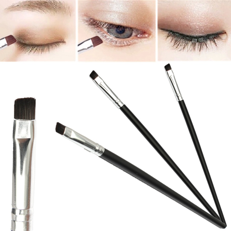 Promotion 1Pcs Specialty Eye Angled Eyebrow Eyeliner Contour Makeup Brush Beauty DIY Tools Wholesale