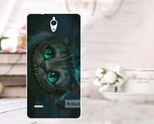 For Huawei Ascend G700 Clear sides Black white colorful animal patterns mobile phone protective case hard