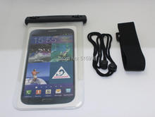 Waterproof Bag Case Underwater Pouch For Samsung Galaxy Mega i9200 for sony 6 5 All mobile