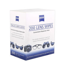 ZEISS Lens Cleaning 200 Wipes Eye Glasses Computer Camera Optical Lense Cleaner 6″ x 5″