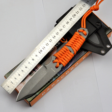 31-001683 B G Bear 7.75″ Paracord Fixed Blade Knife W/ Sheath +Beautifully packaged