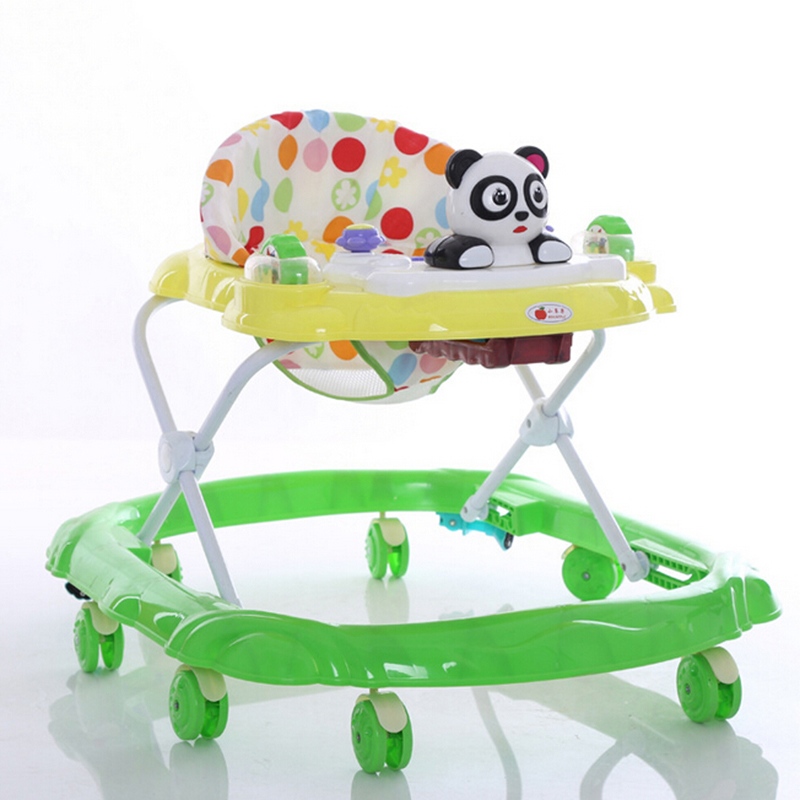 High Quality Baby Walker Adjustable Height Musical Baby Walker with
