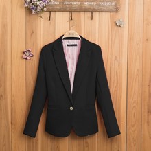 NEW blazer women suit blazer foldable brand jacket made of cotton spandex with lining Vogue refresh