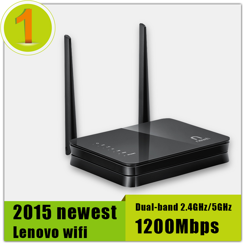 Store Promotion 100 Original Lenovo Wi fi Router Dual band 2 4GHz 5GHz Maximum 1200Mbps Support
