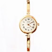 Elegante famoso marca GEDI señoras para mujer pulsera de moda reloj del reloj Digital de regalo elegante del envío gratis