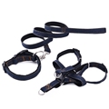 Free Shipping Pet Jean Harness Adjustable Dog Pet Leash Control Restraint Lead Puppy Running Playing Outside