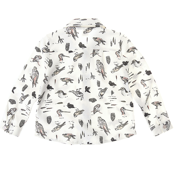 Kids Love Mummy 3pcs/lot Spring Autumn Unisex Infant Baby Boys Girls Birds Pattern Shirt 100% Finely-Combed Cotton Free Shipping
