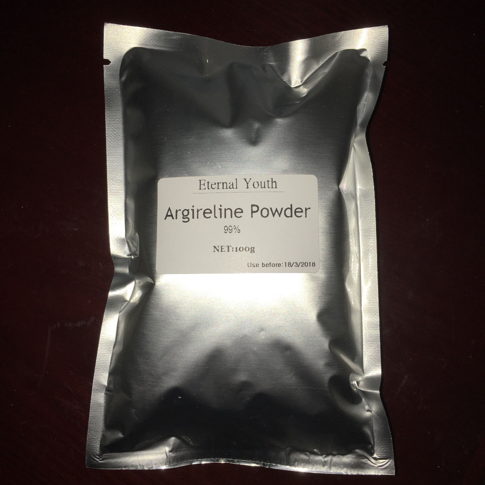  99 Argireline Areginine Powder High quality Cosmetic Ingredient Acetyl Hexapeptide 8 Anti Aging Ageless Skin