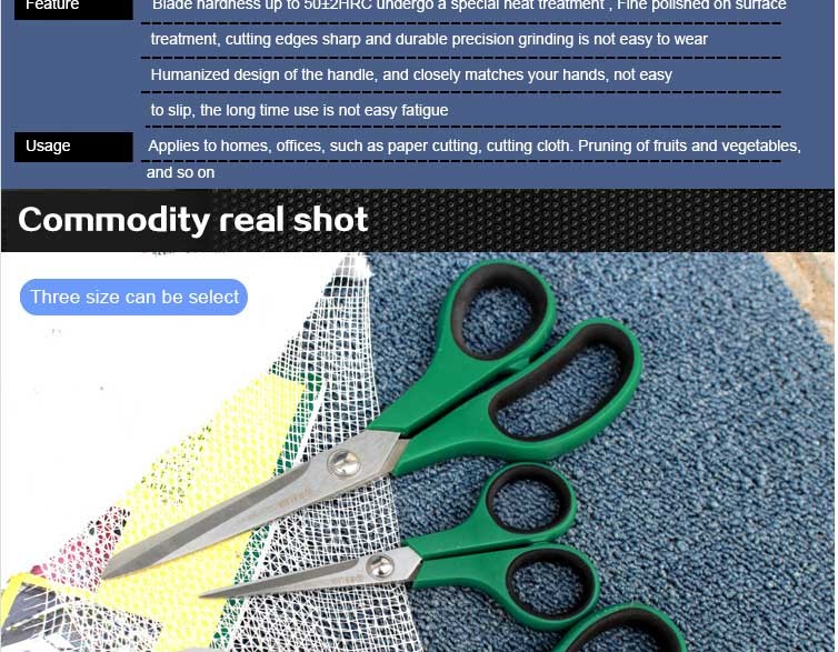 Description Picture 5 of itemLAOA 5 Inch Stainless Steel Tailor Scissors Sewing Fabric Cutter Embroidery Thread Scissor Tools for Sewing Shears