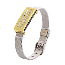 Gold Bracelet Mini USB Stick Pen Drive 1TB 2TB Luxury Diamond Gift Pendrive 128gb 16gb 32gb 64gb Jewelry Usb Flash Drive Gadget