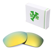 MRY POLARIZED Replacement Lenses for Oakley Pit Bull Sunglasses 24K Gold
