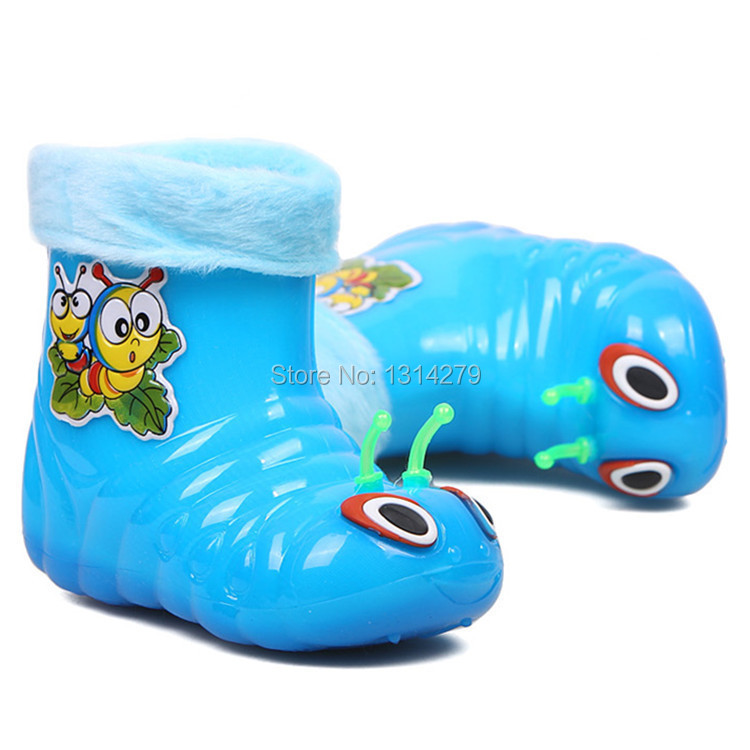2014-Caterpillar-Design-children-raining-shoes-winter-boots-for-boys-and-cccgirls-children-snow-rain-boots