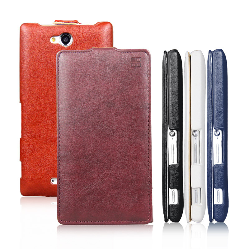 business style pu leather case for sony xperia c c2305 business style pu leather case for sony xperia c c2305